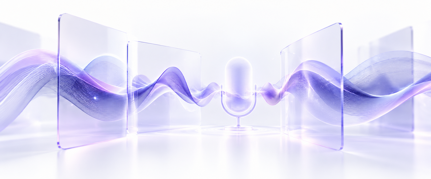 AI Text to Voice workspace turning a script into a natural voiceover