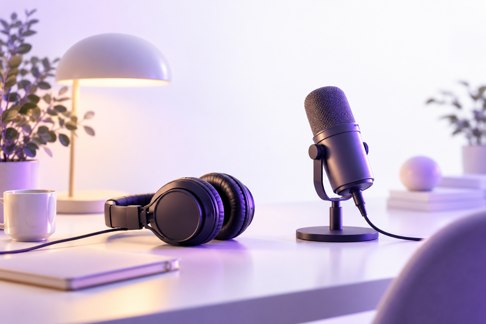 Audiobooks and podcasts